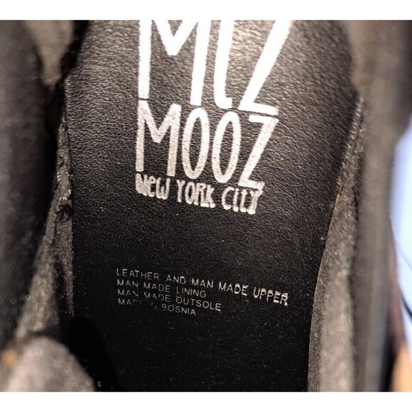 Miz Mooz New York Laurent High-Top Slip-On Sneakers Brown & Black Cheeta 36 - Picture 15 of 15